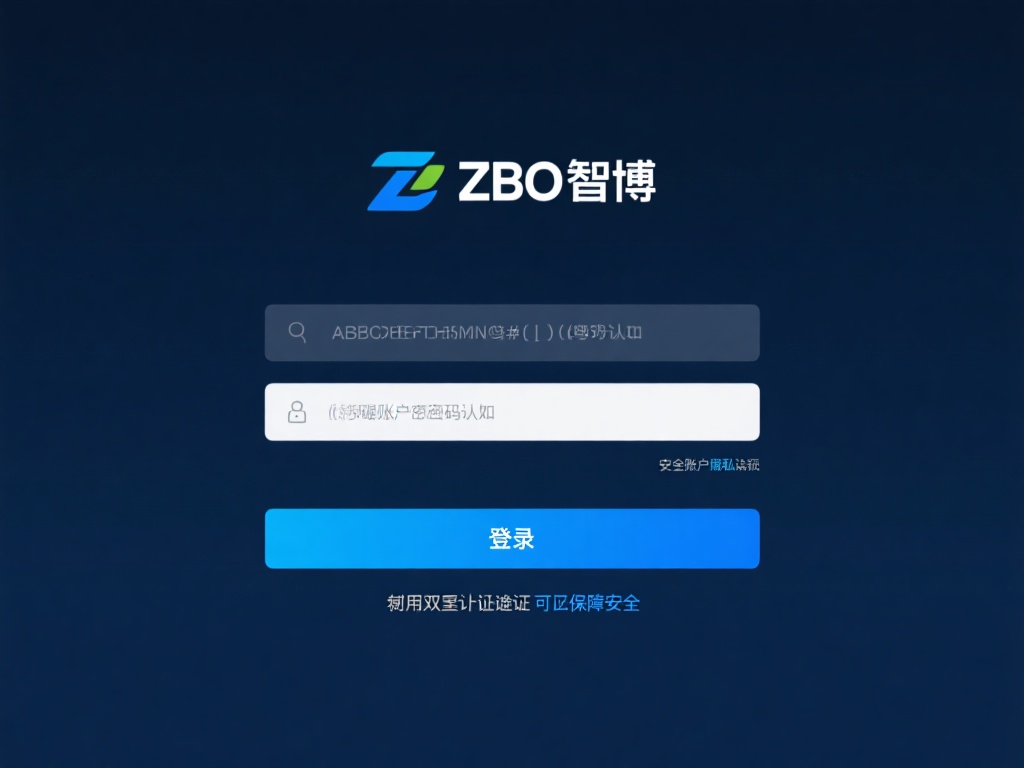 zbo智博登录入口的安全性至关重要。设置包含字母、