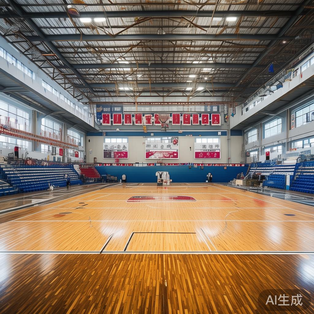 智博篮球体育馆定期举办各类篮球赛事，从青少年比赛到